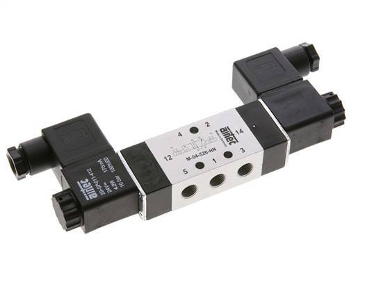 5/2 G1/8'' Electroválvula biestable 24V AC 2.5-10bar/35.0-140psi Airtec