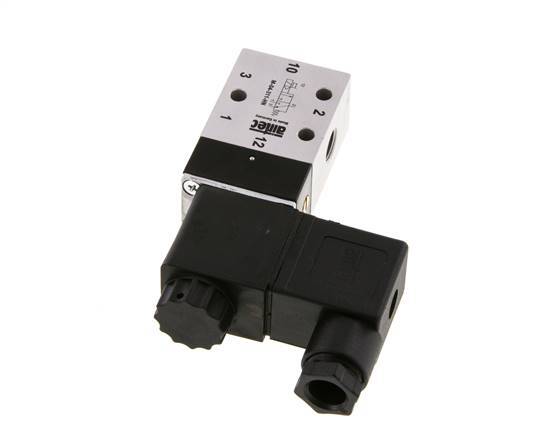 3/2 G1/8'' NC Electroválvula 24V DC 2.5-10bar/35.0-140psi Airtec