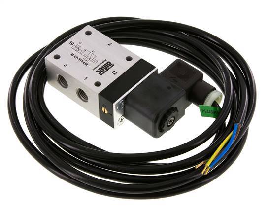 Electroválvula 3/2 G1/4'' NC 24V DC ATEX 1.5-10bar/21.0-140psi Airtec