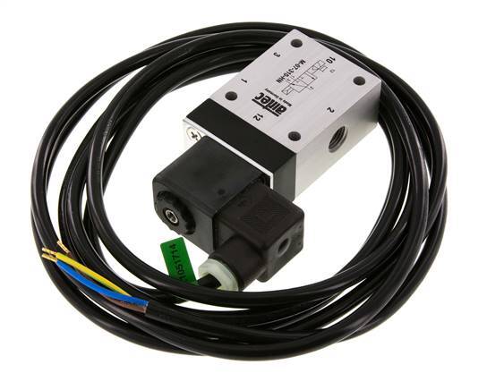 Electroválvula 3/2 G1/4'' NC 24V DC ATEX 1.5-10bar/21.0-140psi Airtec
