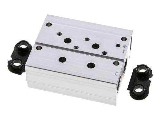 4xG3/8'' Manifold 2-Station Festo 8026297 VABM-B10-25S-G38-2-P3