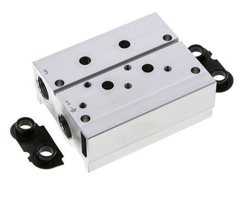 4xG3/8'' Manifold 2-Station Festo 8026297 VABM-B10-25S-G38-2-P3