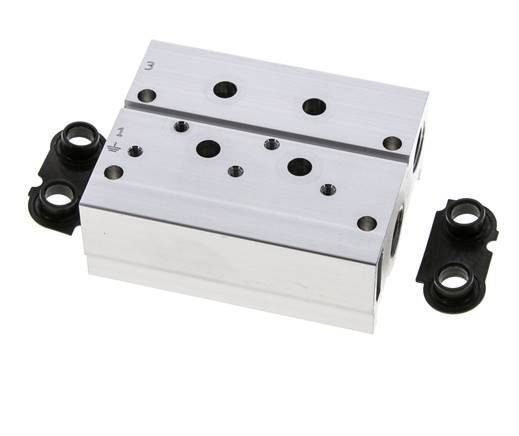 4xG3/8'' Manifold 2-Station Festo 8026297 VABM-B10-25S-G38-2-P3