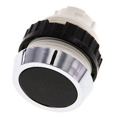 Accesorio de Actuación 30mm Pulsador Negro