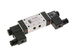 válvula solenoide central de escape 5/3 G1/8'' 24V DC 3-8bar/42-112psi Airtec