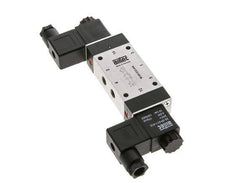 válvula solenoide central de escape 5/3 G1/8'' 24V DC 3-8bar/42-112psi Airtec