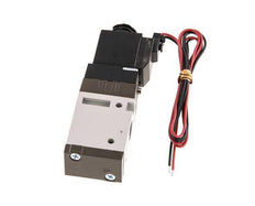 3/2 G1/8'' NC Electroválvula 24V DC 1.5-10bar/21.0-140psi Conector de 2 pines YPC