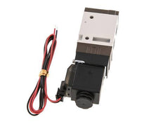 3/2 G1/8'' NC Electroválvula 24V DC 1.5-10bar/21.0-140psi Conector de 2 pines YPC