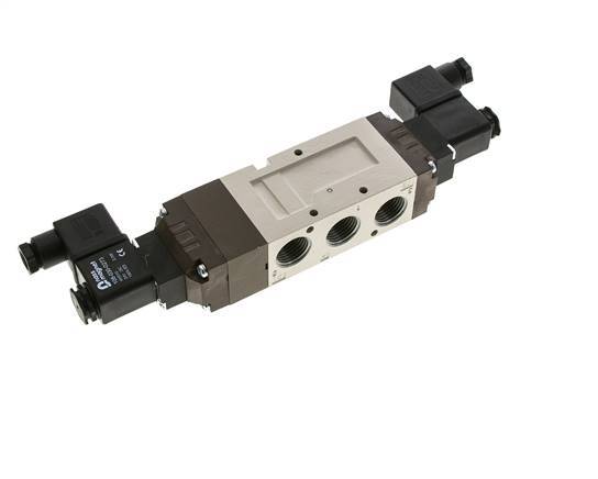 válvula solenoide central de escape 5/3 G1/2'' 115V AC 2-10bar/28-140psi YPC