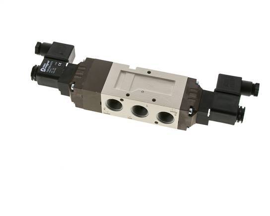 válvula solenoide central de escape 5/3 G1/2'' 115V AC 2-10bar/28-140psi YPC