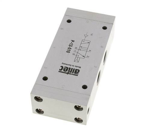 válvula piloto de aire 5/2 G1/2'' 1-10bar/14-140psi Airtec