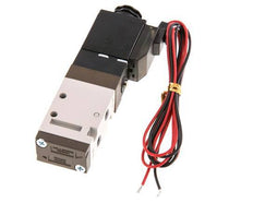 5/2 M5 Electroválvula 24V DC 1.5-10bar/21.0-140psi Enchufe de 2 polos YPC