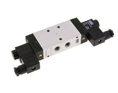 válvula solenoide de 5/3 G1/4'' de centro cerrado 12V DC 3-10bar/42-140psi Airtec