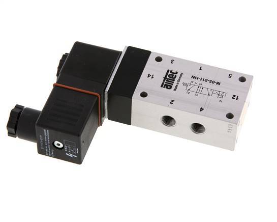 electroválvula 5/2 G1/8'' 24V DC ATEX 3-10bar/42-140psi Airtec