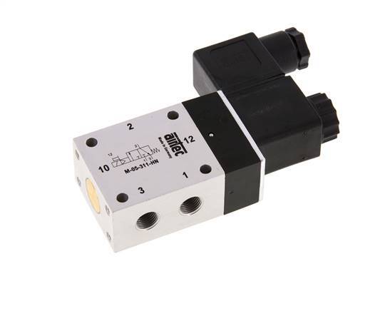 3/2 G1/8'' NC Electroválvula 230V AC 3-10bar/42-140psi Airtec