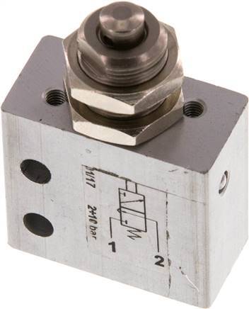 válvula de vástago 3/2 M5 NC 2-10bar/28-140psi
