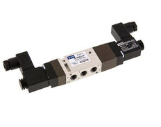 válvula solenoide central de escape 5/3 G1/8'' 24V DC 2-10bar/28-140psi YPC