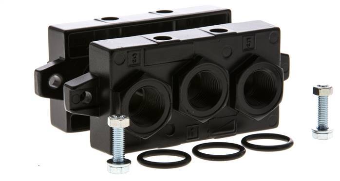 Placas finales ISO 5599-1