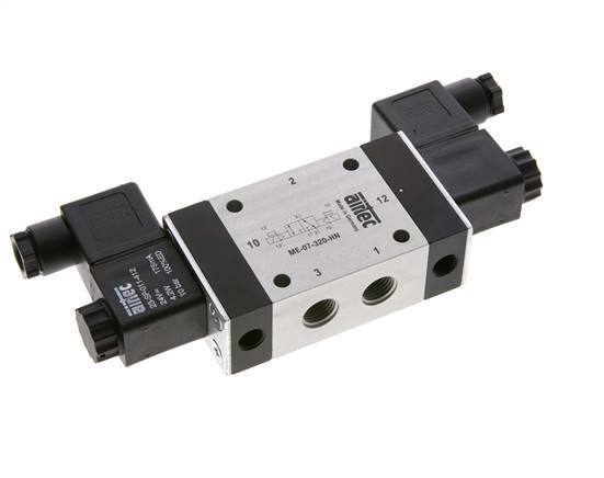 3/2 G1/4'' (G1/8'') Válvula de solenoide biestable piloto externo 230V AC 0-10bar/0-140psi Airtec