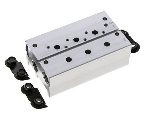 4xG1/4'' Manifold 3-Station Festo 576466 VABM-B10-20S-G14-3-P3