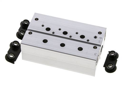 4xG1/4'' Manifold 3-Station Festo 576466 VABM-B10-20S-G14-3-P3