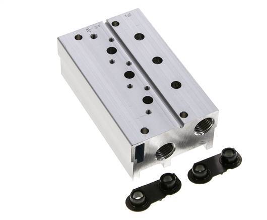4xG1/4'' Manifold 3-Station Festo 576466 VABM-B10-20S-G14-3-P3