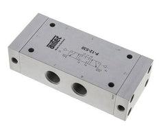 válvula piloto de aire de 5/3 G1/2'' de centro cerrado 0-10bar/0-140psi Airtec