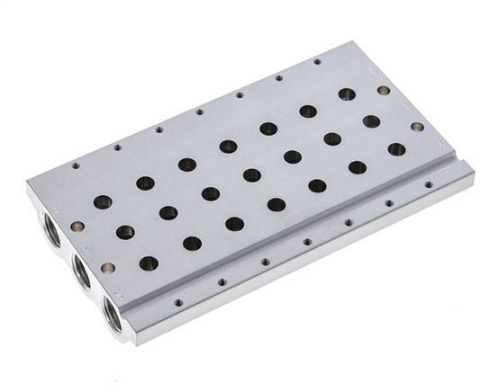 G1/4'' Manifold 7-Station Festo 566623 VABM-L1-14S-G14-7