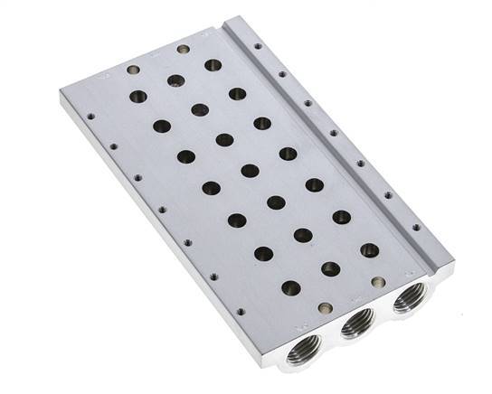 G1/4'' Manifold 7-Station Festo 566623 VABM-L1-14S-G14-7