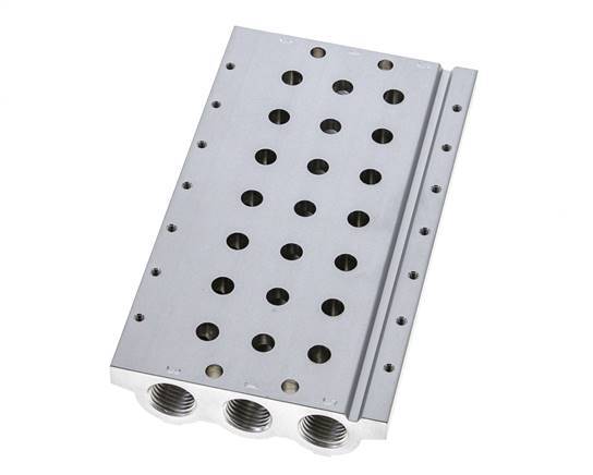 G1/4'' Manifold 7-Station Festo 566623 VABM-L1-14S-G14-7