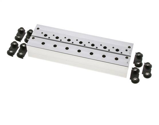 4xG1/4'' Manifold 7-Station Festo 576470 VABM-B10-20S-G14-7-P3