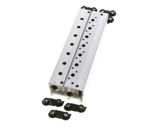4xG1/4'' Manifold 7-Station Festo 576470 VABM-B10-20S-G14-7-P3