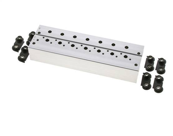 4xG1/4'' Manifold 7-Station Festo 576470 VABM-B10-20S-G14-7-P3