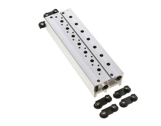 4xG1/4'' Manifold 7-Station Festo 576470 VABM-B10-20S-G14-7-P3