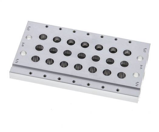 G1/8'' Manifold 7-Station Festo 566563 VABM-L1-10S-G18-7