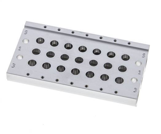 G1/8'' Manifold 7-Station Festo 566563 VABM-L1-10S-G18-7