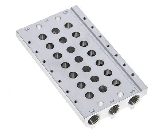 G1/8'' Manifold 7-Station Festo 566563 VABM-L1-10S-G18-7