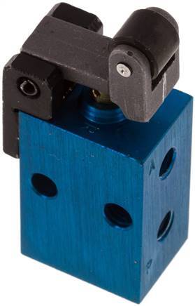 válvula de palanca de rodillo 3/2 M5 NC Heavy Duty -0,95-10bar/-13,2-140psi
