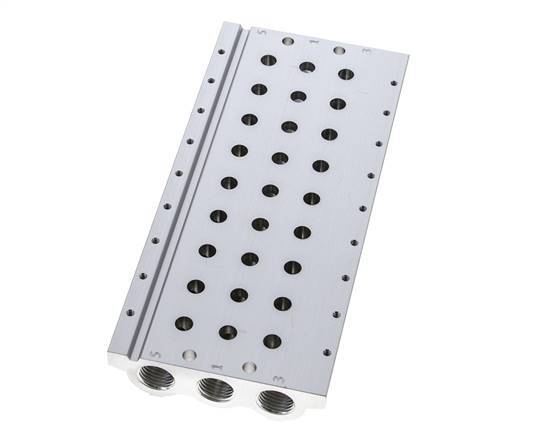 G1/4'' Manifold 9-Station Festo 566625 VABM-L1-14S-G14-9
