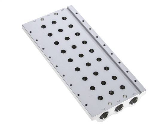 G1/4'' Manifold 9-Station Festo 566625 VABM-L1-14S-G14-9