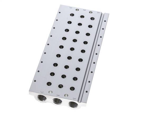 G1/4'' Manifold 9-Station Festo 566625 VABM-L1-14S-G14-9