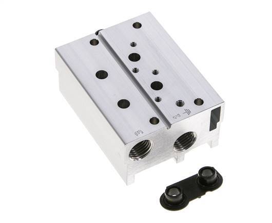 4xG1/4'' Manifold 2-Station Festo 576465 VABM-B10-20S-G14-2-P3