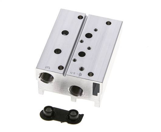 4xG1/4'' Manifold 2-Station Festo 576465 VABM-B10-20S-G14-2-P3