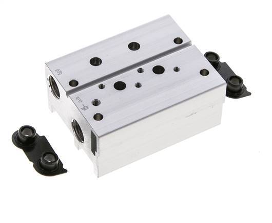 4xG1/4'' Manifold 2-Station Festo 576465 VABM-B10-20S-G14-2-P3