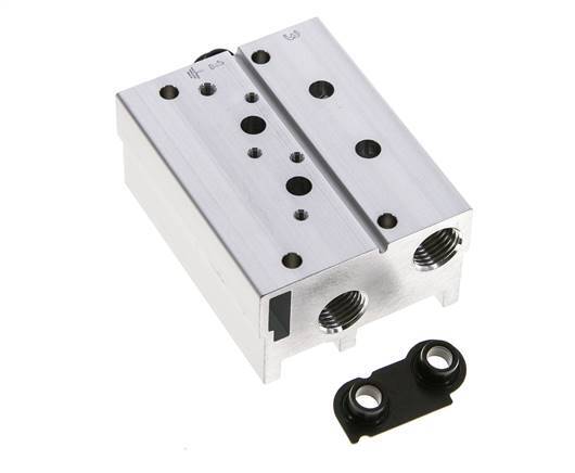 4xG1/4'' Manifold 2-Station Festo 576465 VABM-B10-20S-G14-2-P3