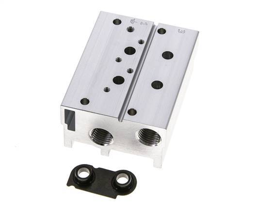 4xG1/4'' Manifold 2-Station Festo 576465 VABM-B10-20S-G14-2-P3