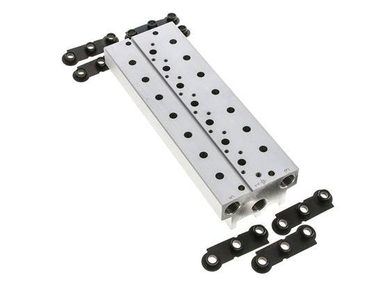 6xG1/4'' Manifold 7-Station Festo 576422 VABM-B10-20S-G14-7
