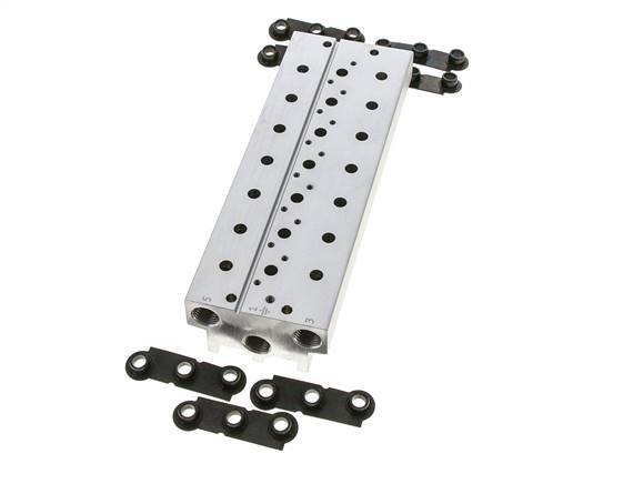 6xG1/4'' Manifold 7-Station Festo 576422 VABM-B10-20S-G14-7