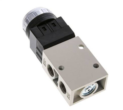 3/2 G1/4'' Push Button Valve Red 0-8bar/0-112psi YPC