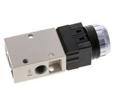 3/2 G1/4'' Push Button Valve Red 0-8bar/0-112psi YPC
